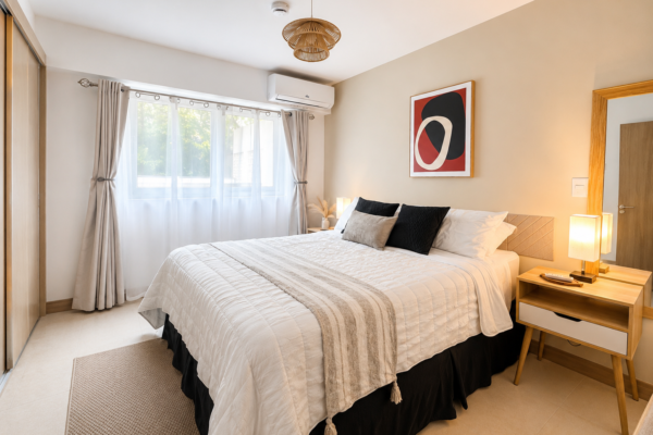 Queen bedroom at KAIA Jacó
