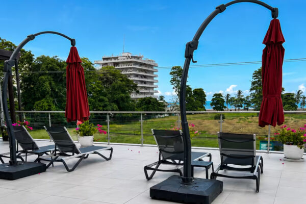 Rooftop deck at KAIA Jacó
